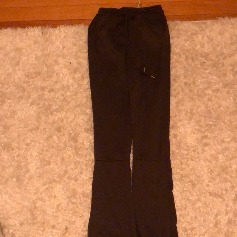 stacked sweatpants
